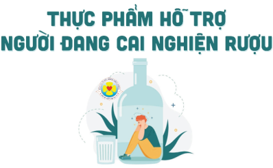 Thực phẩm hỗ trợ người đang cai nghiện rượu